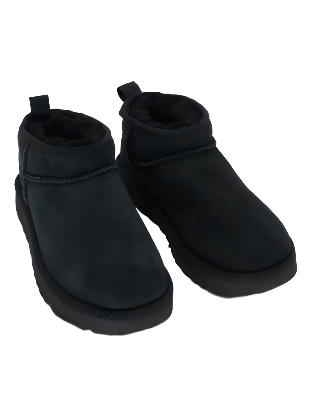 Womens UGG Classic Ultra Mini Boot Black Size 6